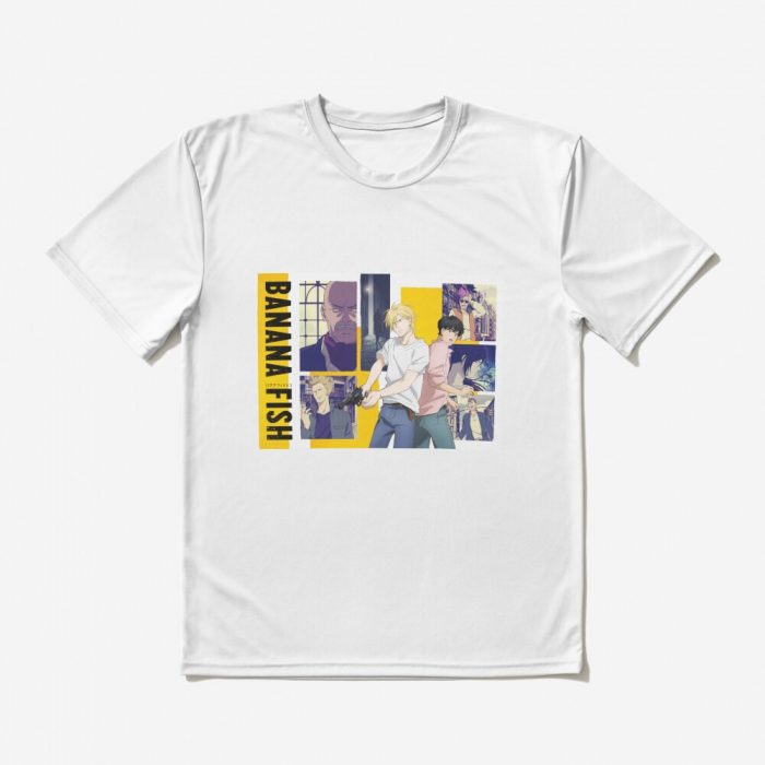 Banana Fish Official Poster Cover Design T-Shirt Official Cow Anime Merch