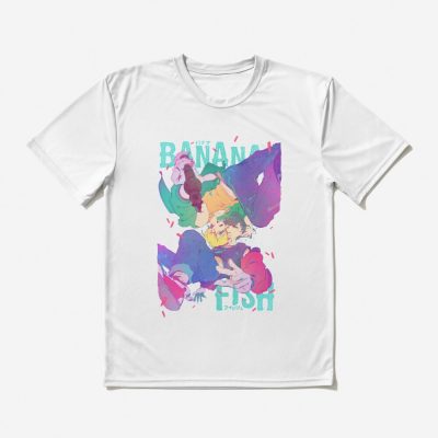 Banana Fish Typo Poster T-Shirt Official Cow Anime Merch