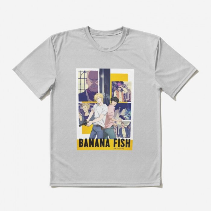 Banana Fish Official Poster Cover Design T-Shirt Official Cow Anime Merch