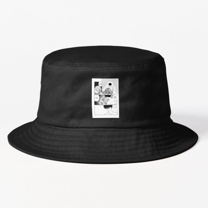 Forever - Banana Fish Bw Bucket Hat Official Cow Anime Merch