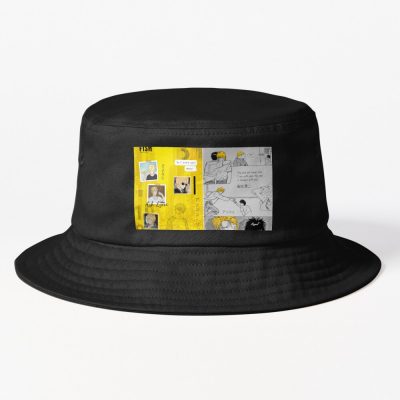 Ash Lynx Eiji Okumura - Banana Fish Poster Bucket Hat Official Cow Anime Merch