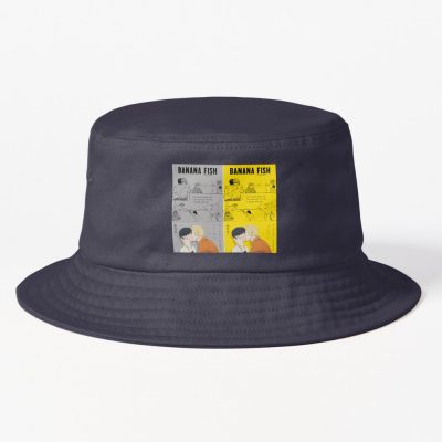 Ash Lynx Eiji Okumura - Banana Fish Sticker Bucket Hat Official Cow Anime Merch