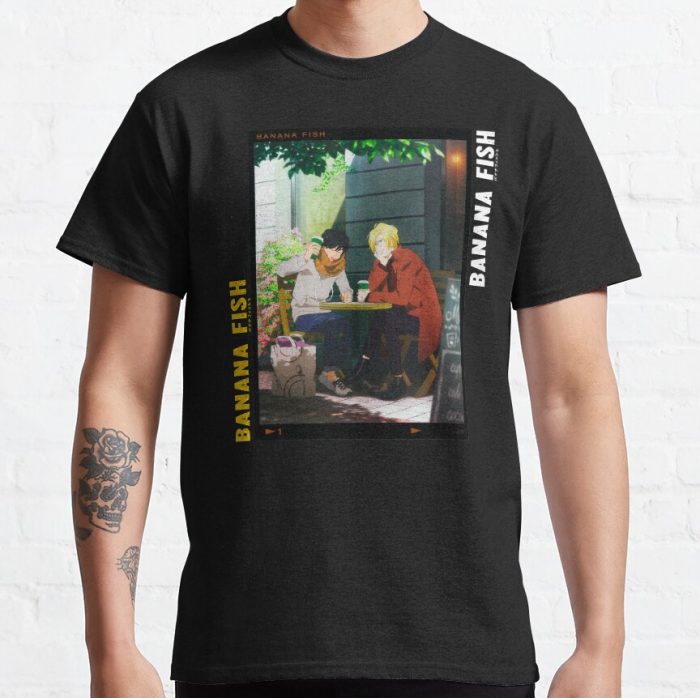 Banana Fish T-Shirt Official Cow Anime Merch