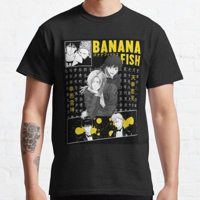 Banana Fish T-Shirt Official Cow Anime Merch