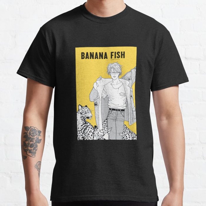 Banana Fish - Ash Lynx T-Shirt Official Cow Anime Merch