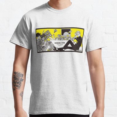 Banana Fish Akimi Yoshida Presents T-Shirt Official Cow Anime Merch