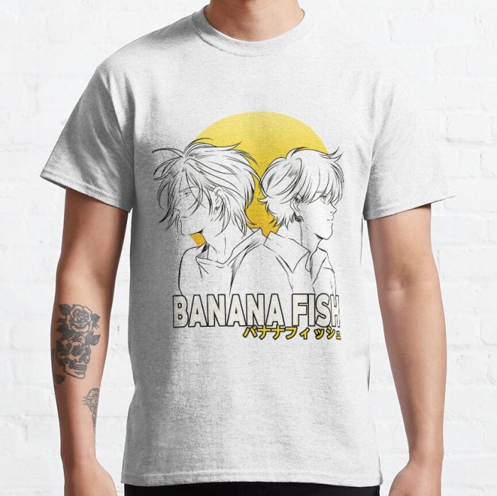 Banana Fish T-Shirt Official Cow Anime Merch