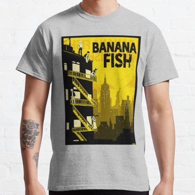 Banana Fish T-Shirt Official Cow Anime Merch