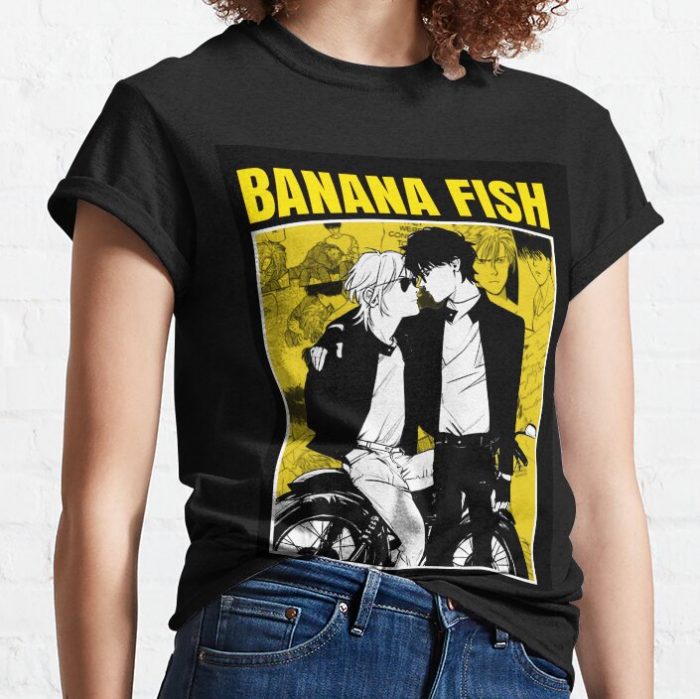 Banana Fish T-Shirt Official Cow Anime Merch