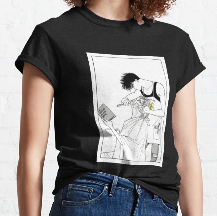 Banana Fish Manga T-Shirt Official Cow Anime Merch