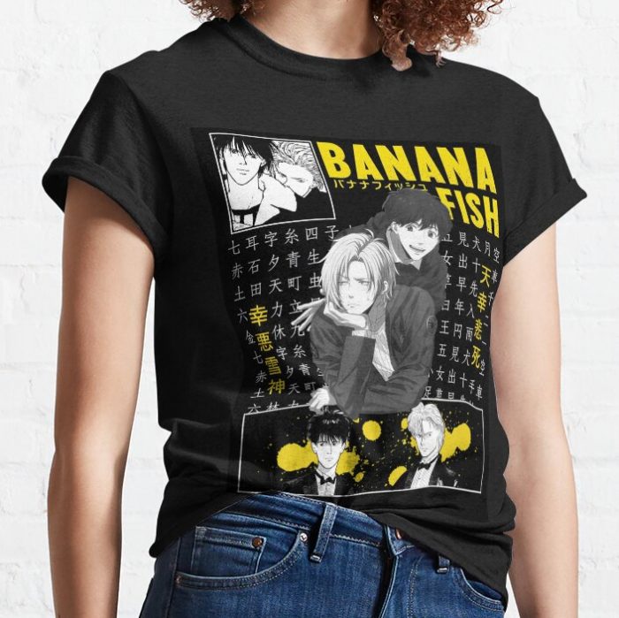 Banana Fish T-Shirt Official Cow Anime Merch