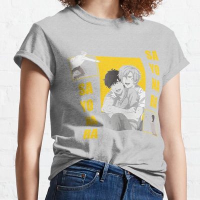 Banana Fish Ash And Eiji Sayonara T-Shirt Official Cow Anime Merch