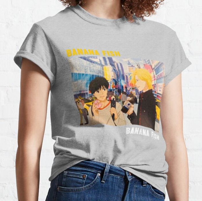 Banana Fish T-Shirt Official Cow Anime Merch