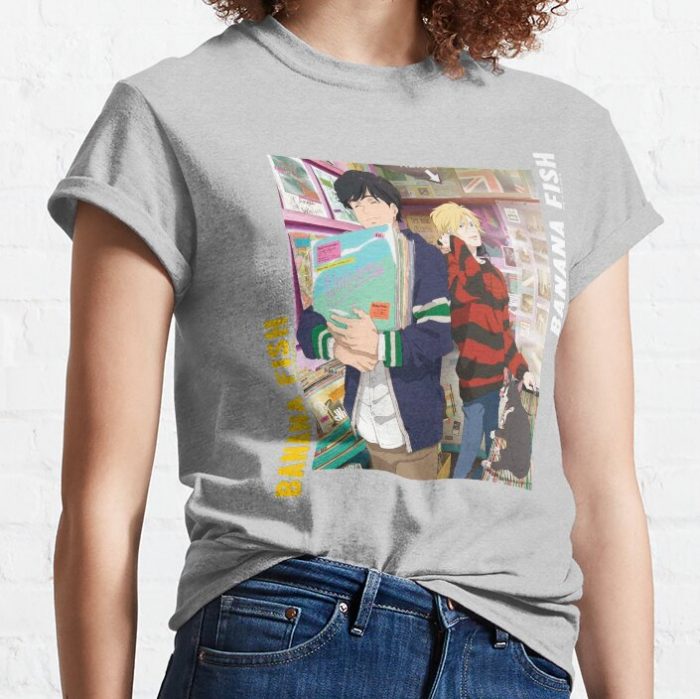 Banana Fish T-Shirt Official Cow Anime Merch