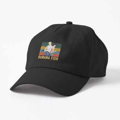 Banana Fish Fan Art Retro Gift For Fan Cap Official Cow Anime Merch