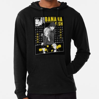 Banana Fish Hoodie Official Cow Anime Merch