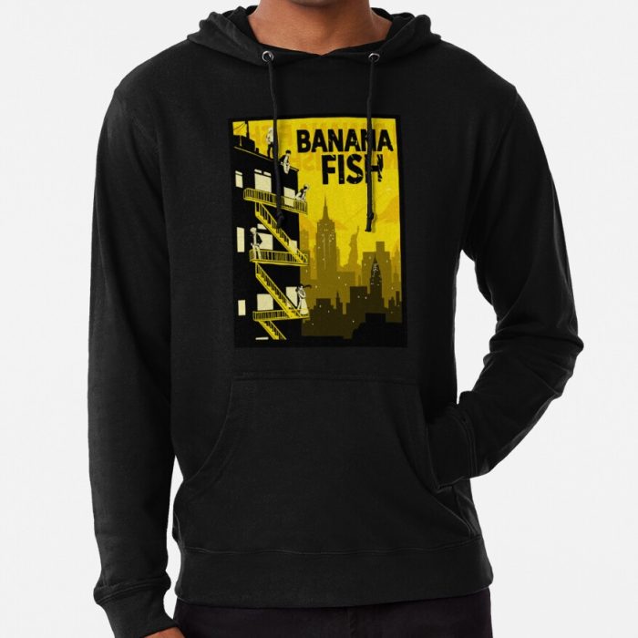 Banana Fish Nyc Skyline Hoodie Official Cow Anime Merch