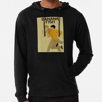 Banana Fish Hoodie Official Cow Anime Merch