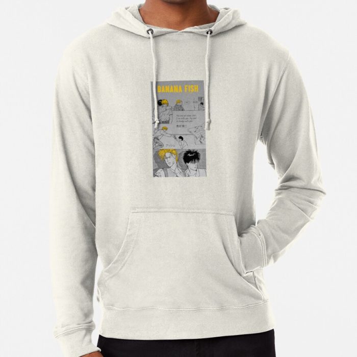 Eiji Okumura Ash Lynx - Banana Fish Poster Hoodie Official Cow Anime Merch