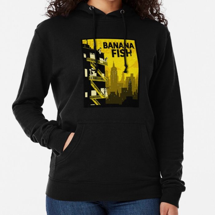 Banana Fish Nyc Skyline Hoodie Official Cow Anime Merch