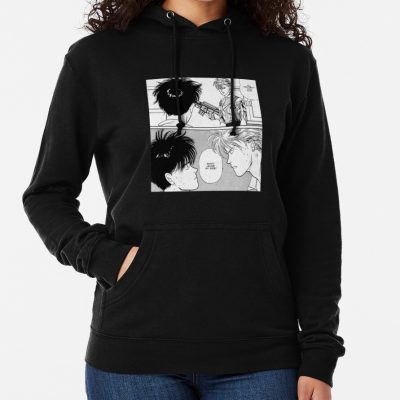 Banana Fish Manga I'Ll Protect You Eiji Hoodie Official Cow Anime Merch