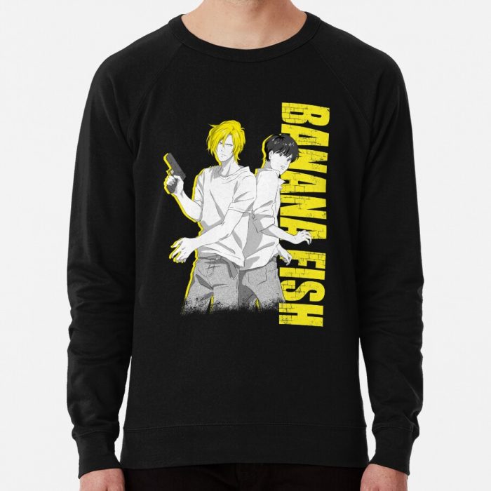 Banana Fish Sweatshirt Official Cow Anime Merch