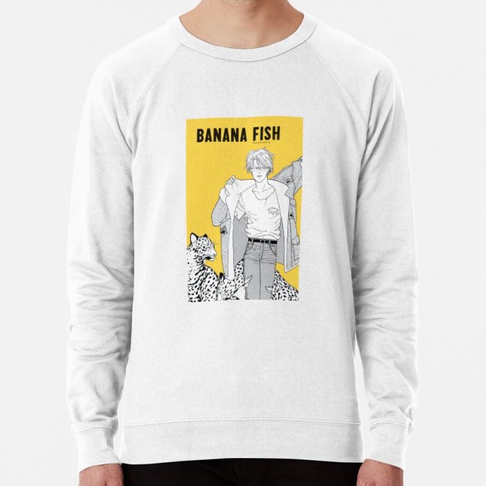 Banana Fish - Ash Lynx Sweatshirt Official Cow Anime Merch