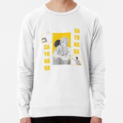 Banana Fish Ash And Eiji Sayonara Sweatshirt Official Cow Anime Merch