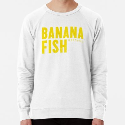 Banana Fish Logo Sweatshirt Official Cow Anime Merch