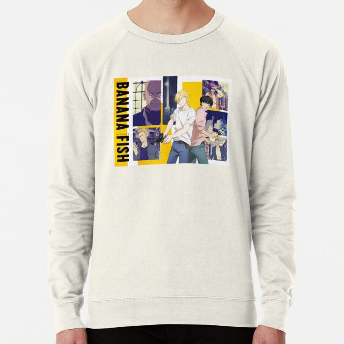 Banana Fish Sweatshirt Official Cow Anime Merch