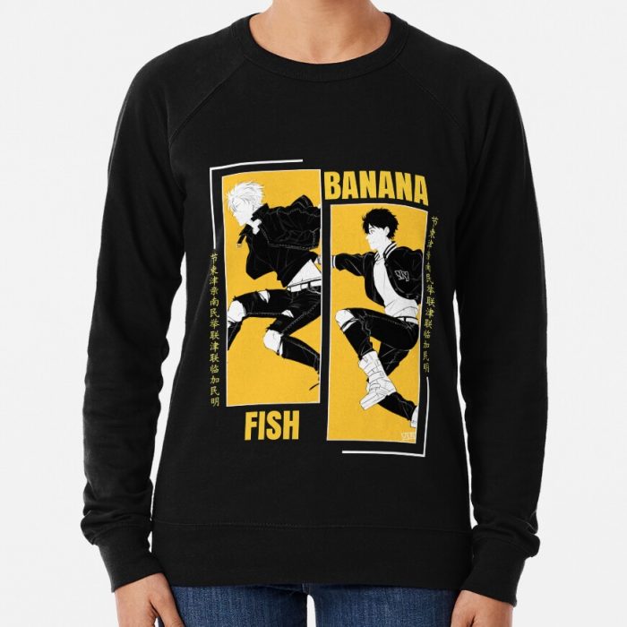 Banana Fish Sweatshirt Official Cow Anime Merch