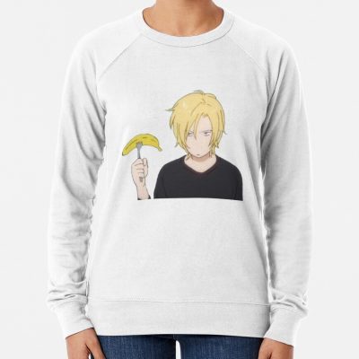 Ash With A Banana- Banana Fish Sweatshirt Official Cow Anime Merch