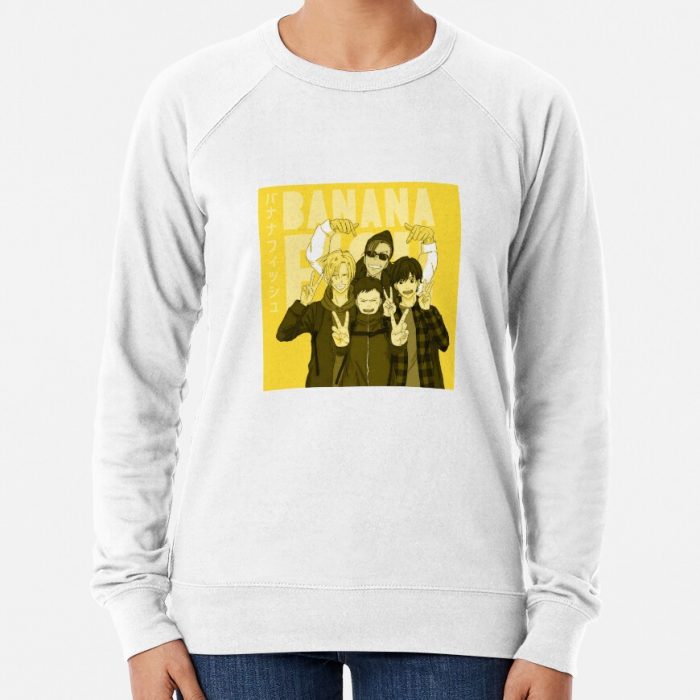 Banana Fish Friend Group - Faded Sweatshirt Official Cow Anime Merch