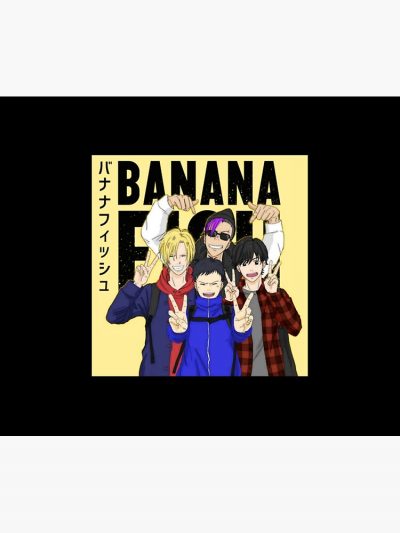 Anime Banana Fish Friend Group Tapestry Official Cow Anime Merch