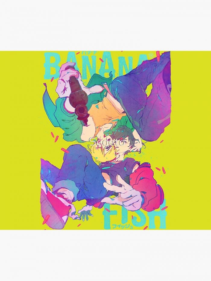 Banana Fish Typo Poster Tapestry Official Cow Anime Merch