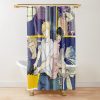 Banana Cartoon Japan Shower Curtain Official Cow Anime Merch