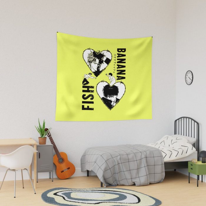 Banana Fish Ashxeiji Tapestry Official Cow Anime Merch