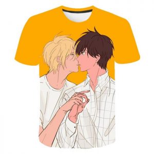 New Summer 3D Printed T Shirt Banana Fish Casual Men Women Children Fashion Short Sleeve Boy 700x700 1 - Banana Fish Store