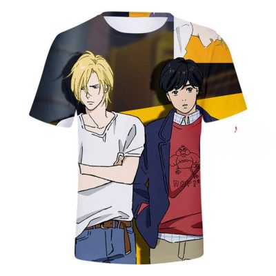 Banana Fish Couple With T-shirt